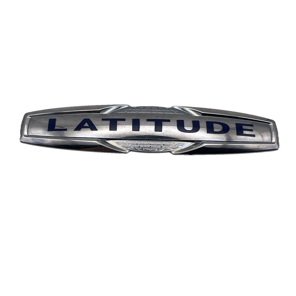 2014-2018 Jeep Cherokee Latitude Rear Liftgate Emblem Badge 68161450 OEM